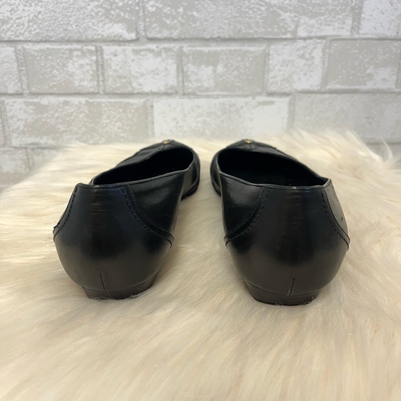 Louis Vuitton Black Leather Flats Size 40 - Picture 6 of 10